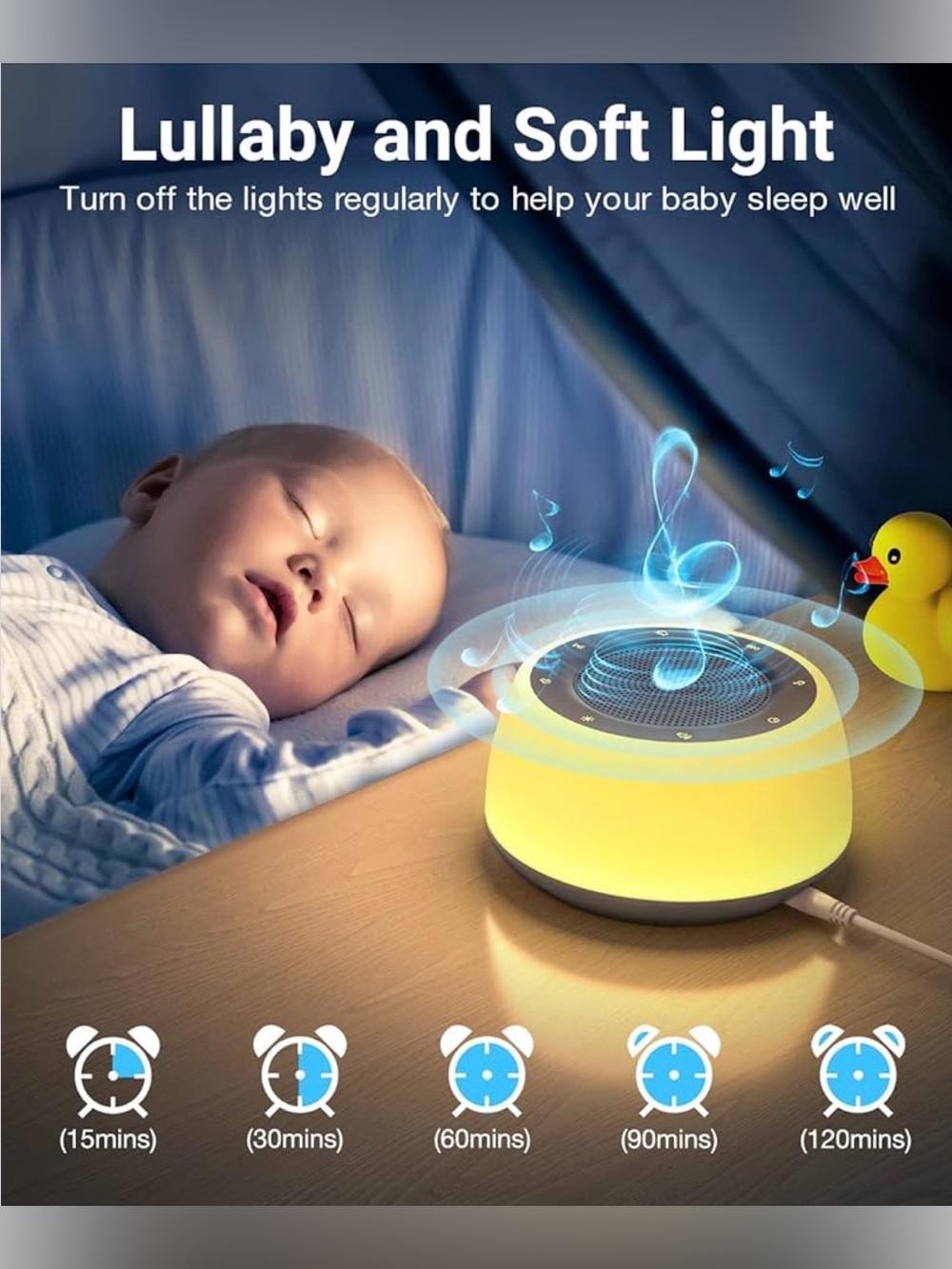 Night Light White Noice Sound Machine